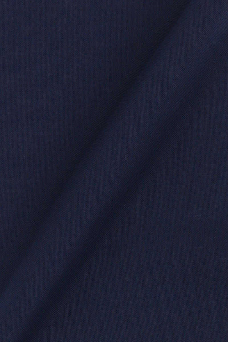 Crisp Navy Blue Oxford