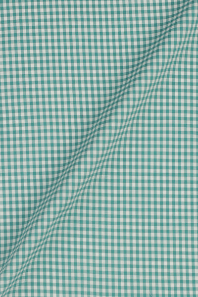 Teal Green Gingham