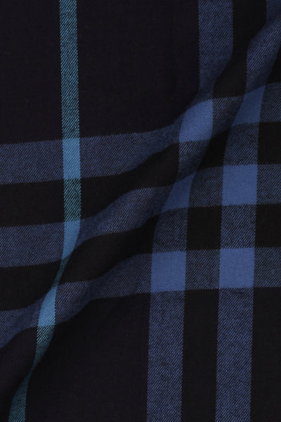 Dual Blue Buffalo Check Winter Flannel