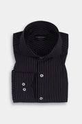 Indigo Chalk Striped Shirt