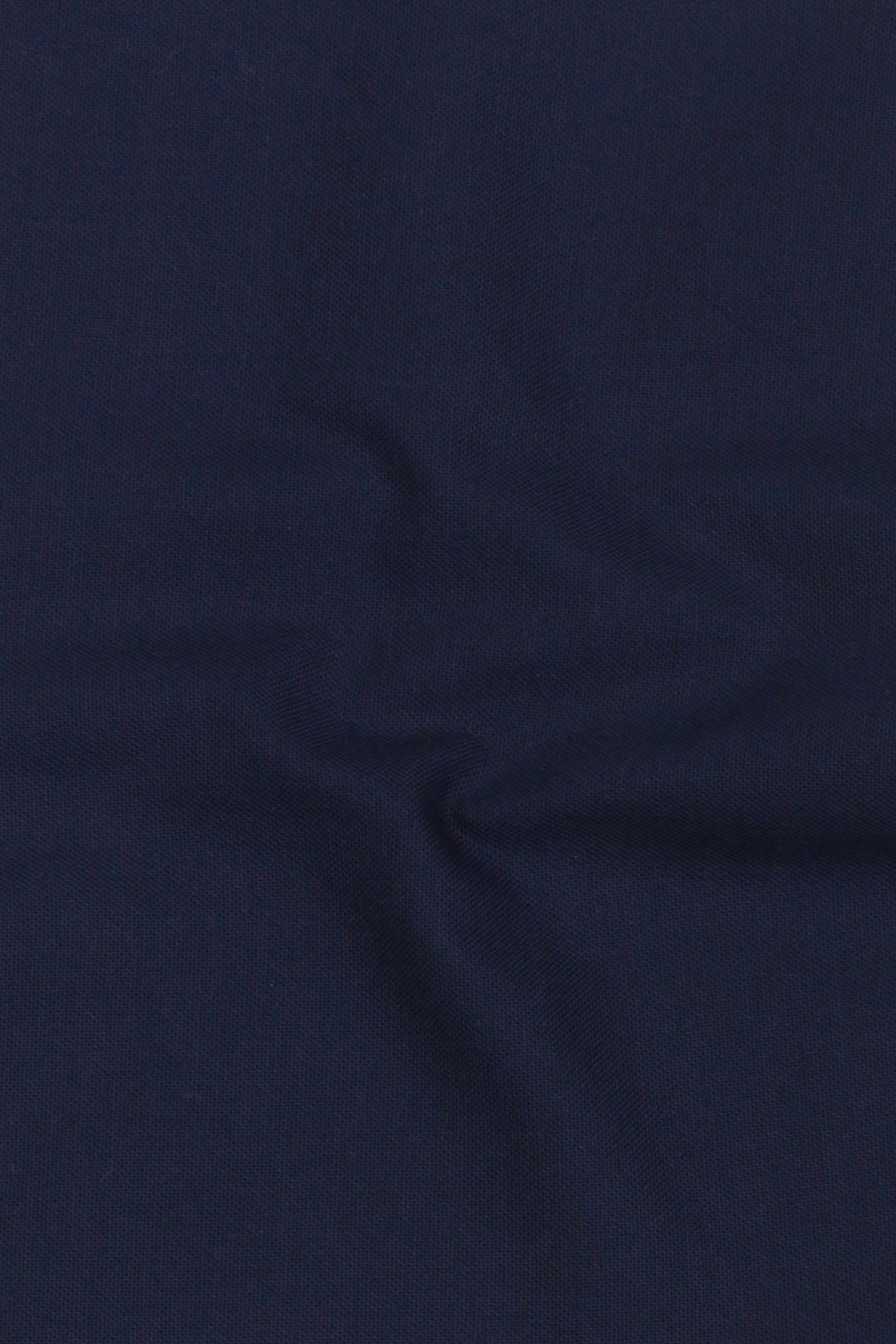 Crisp Navy Blue Oxford
