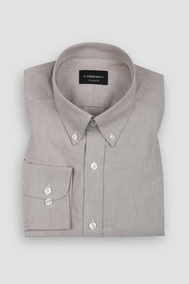 French Beige Oxford Shirt