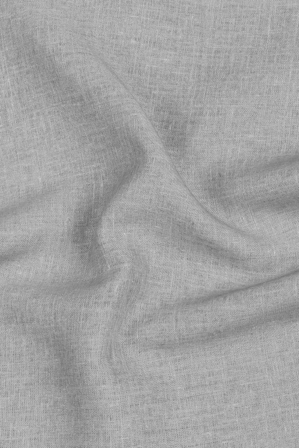 Slate Grey Featherweight Italian Linen Shirt
