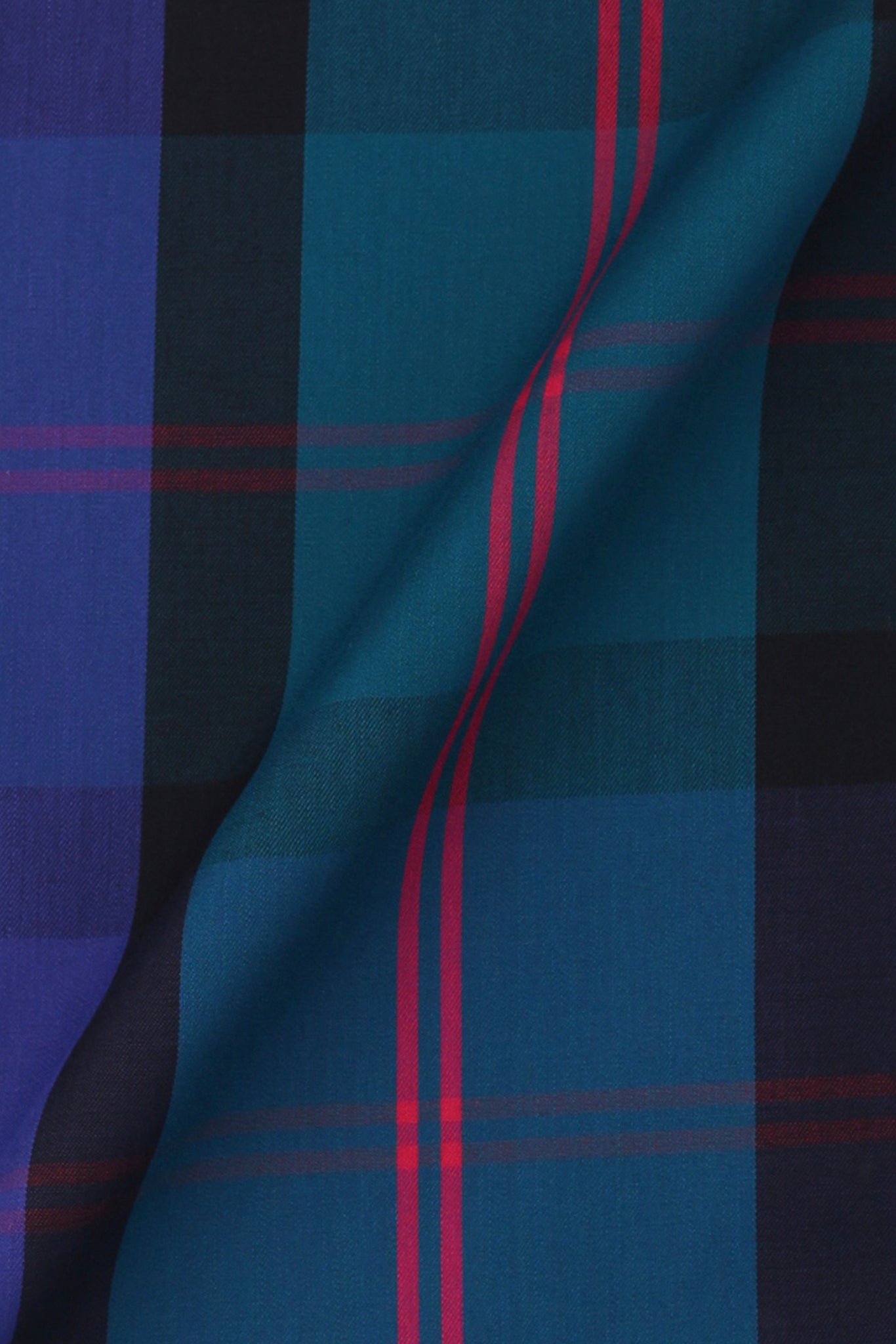 Purple & Blue Plaid