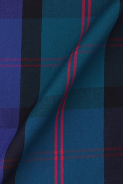 Purple & Blue Plaid
