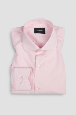 Egyptian Pink Poplin Twill Shirt