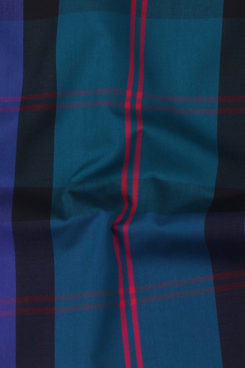 Purple & Blue Plaid