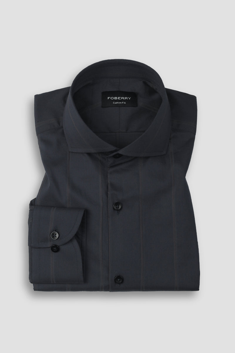 Persian Blue Dual Striped Shirt