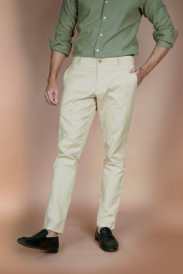Crisp Lime Irish Linen Trousers - Foberry Pakistan