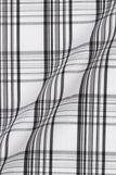 Soft Black & White Tartan