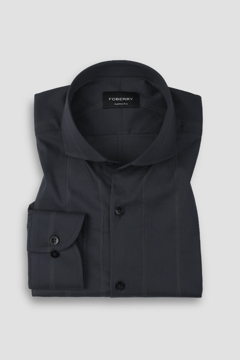 Persian Blue Dual Striped Shirt