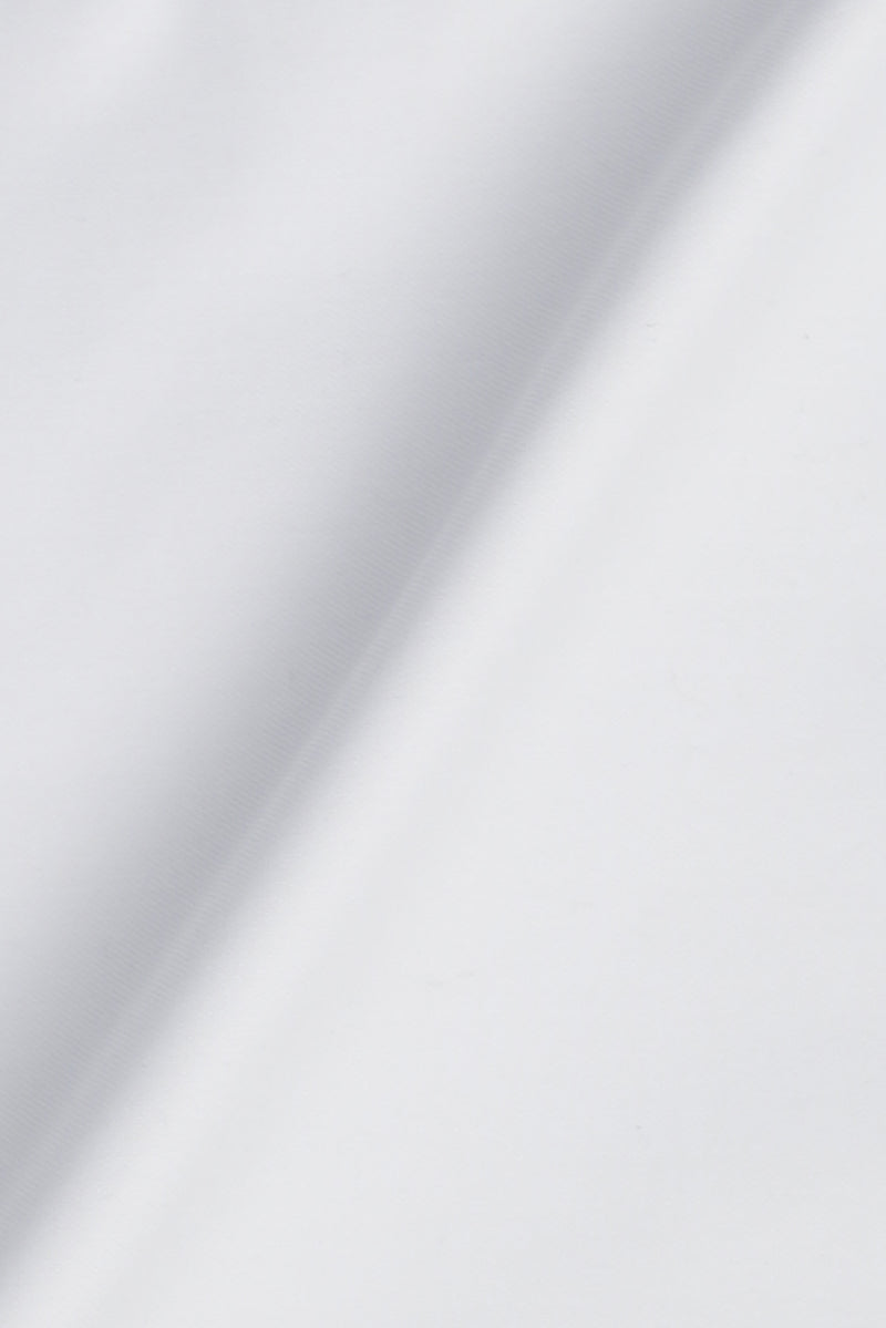 White Twill Stretch Cotton
