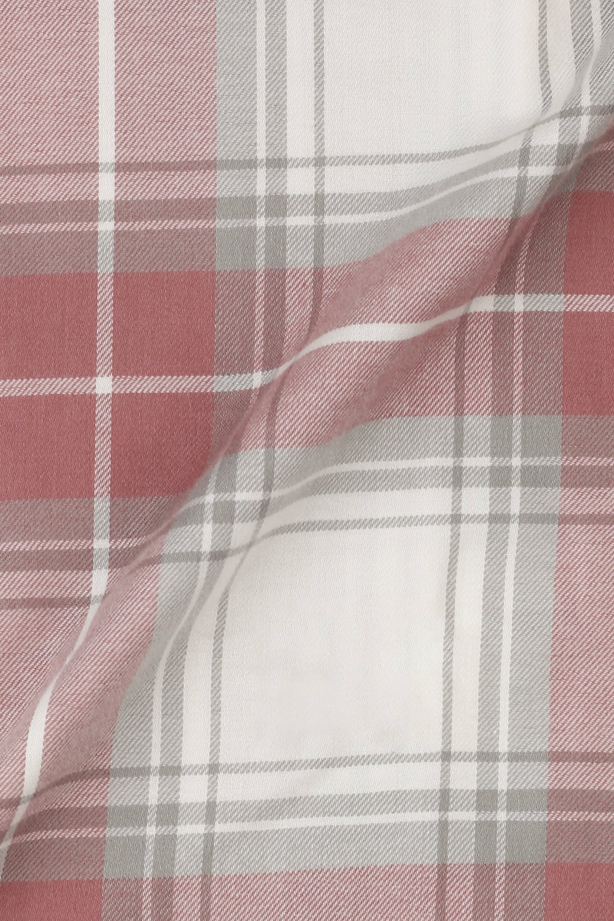 Salman Grey Plaid Winter Flannel Shirt