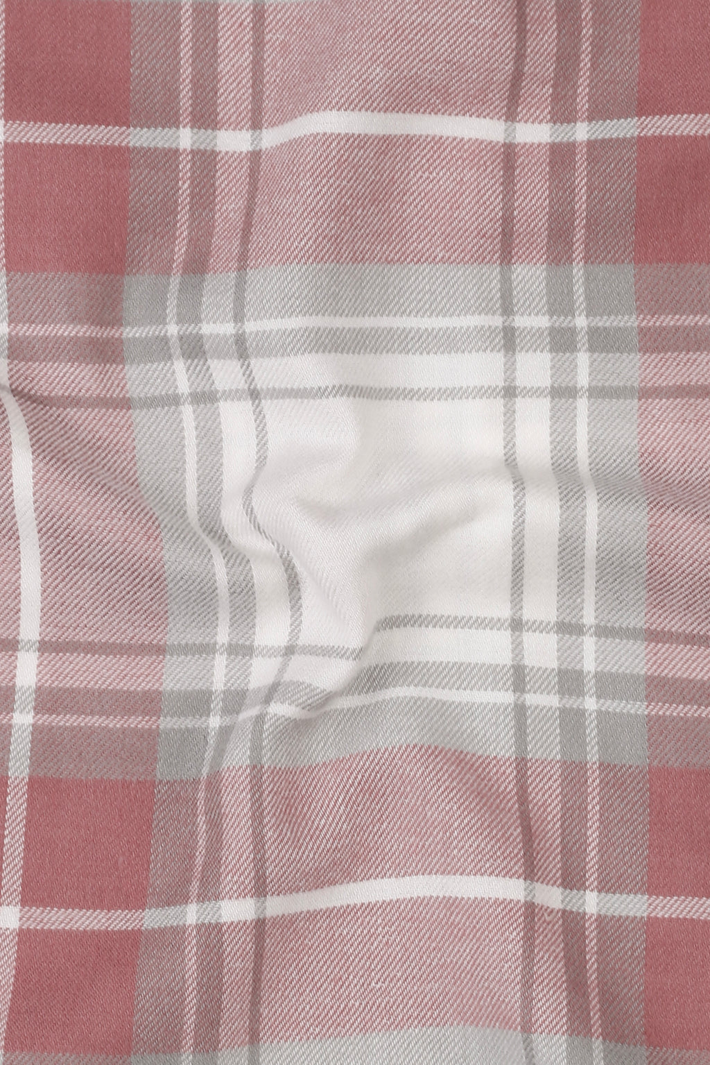 Salman Grey Plaid Winter Flannel Shirt