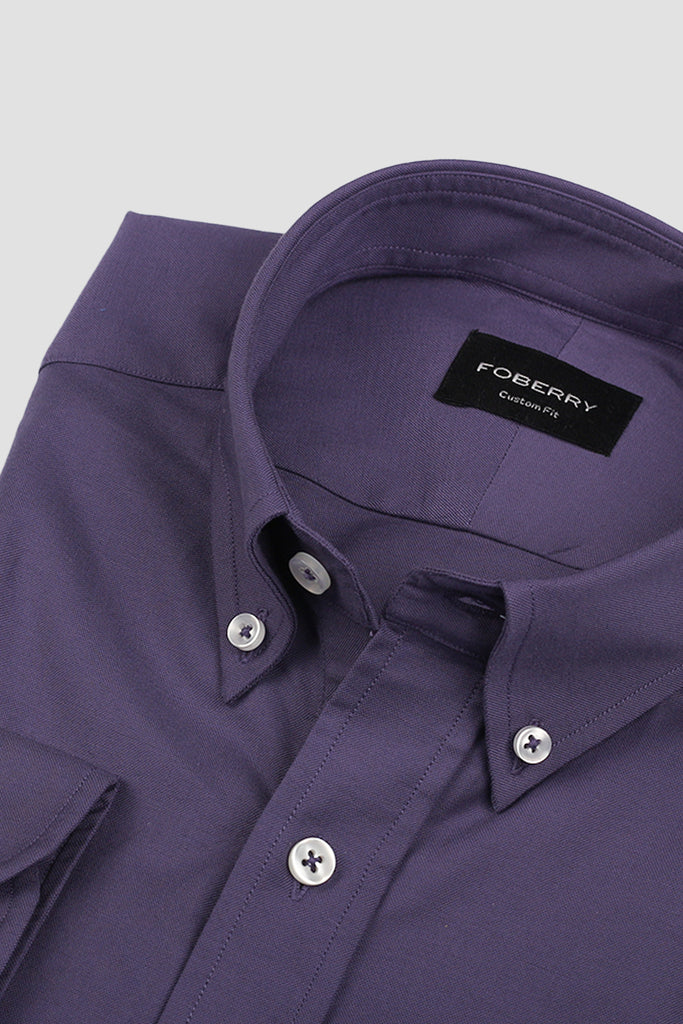 Light Mauve Oxford Shirt