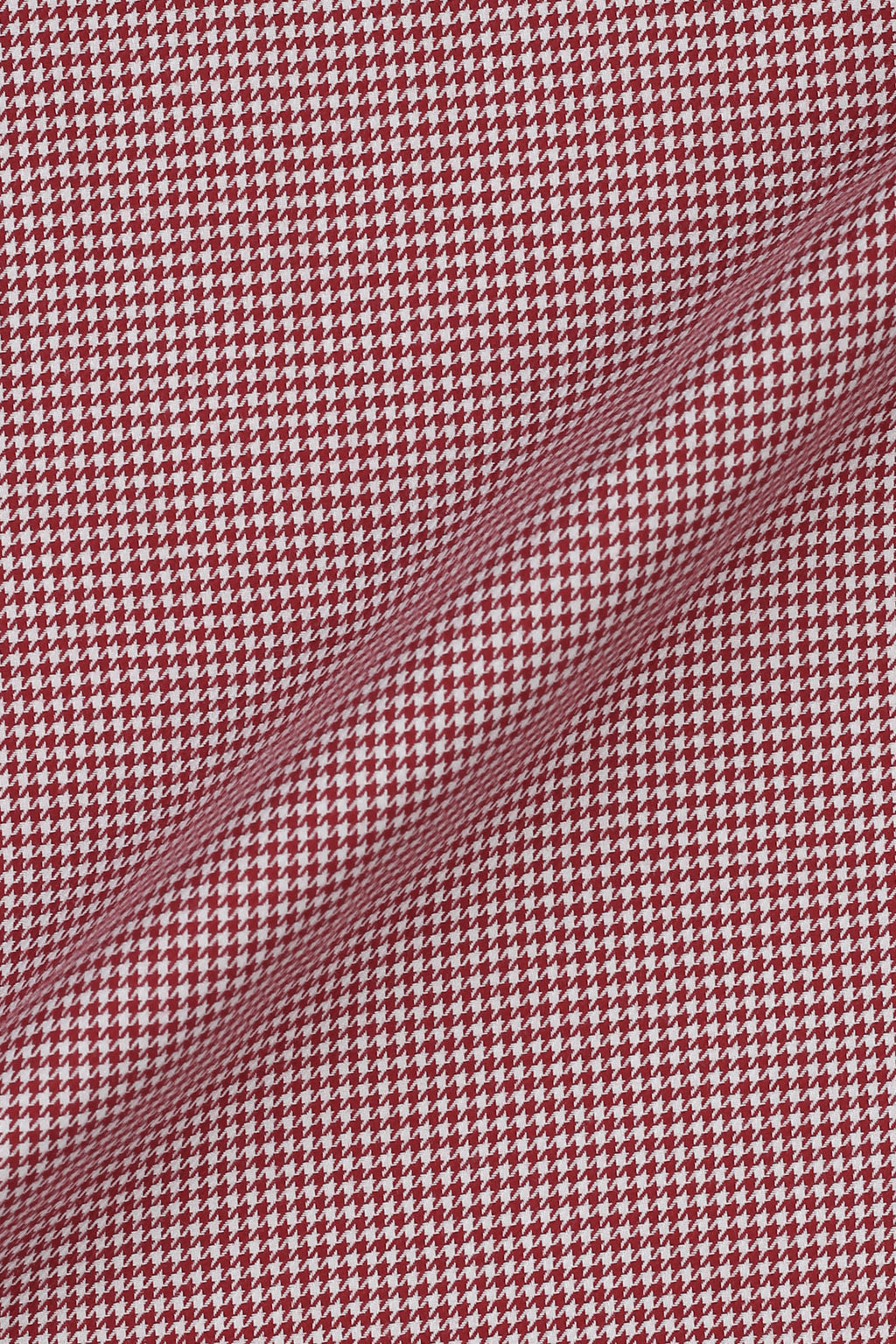Soft Maroon Houndstooth Shirt