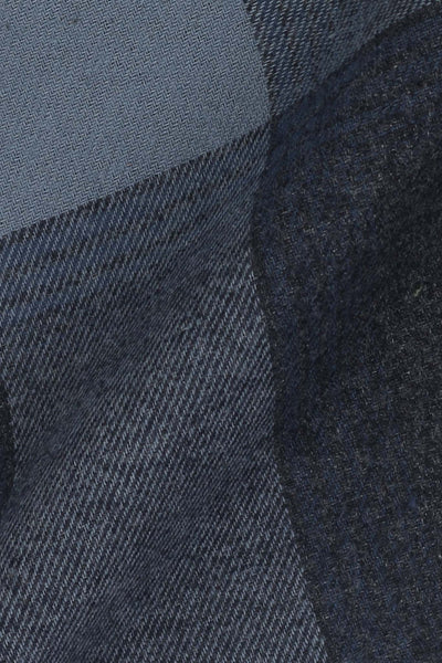 Spurce Blue Windowpane Winter Flannel