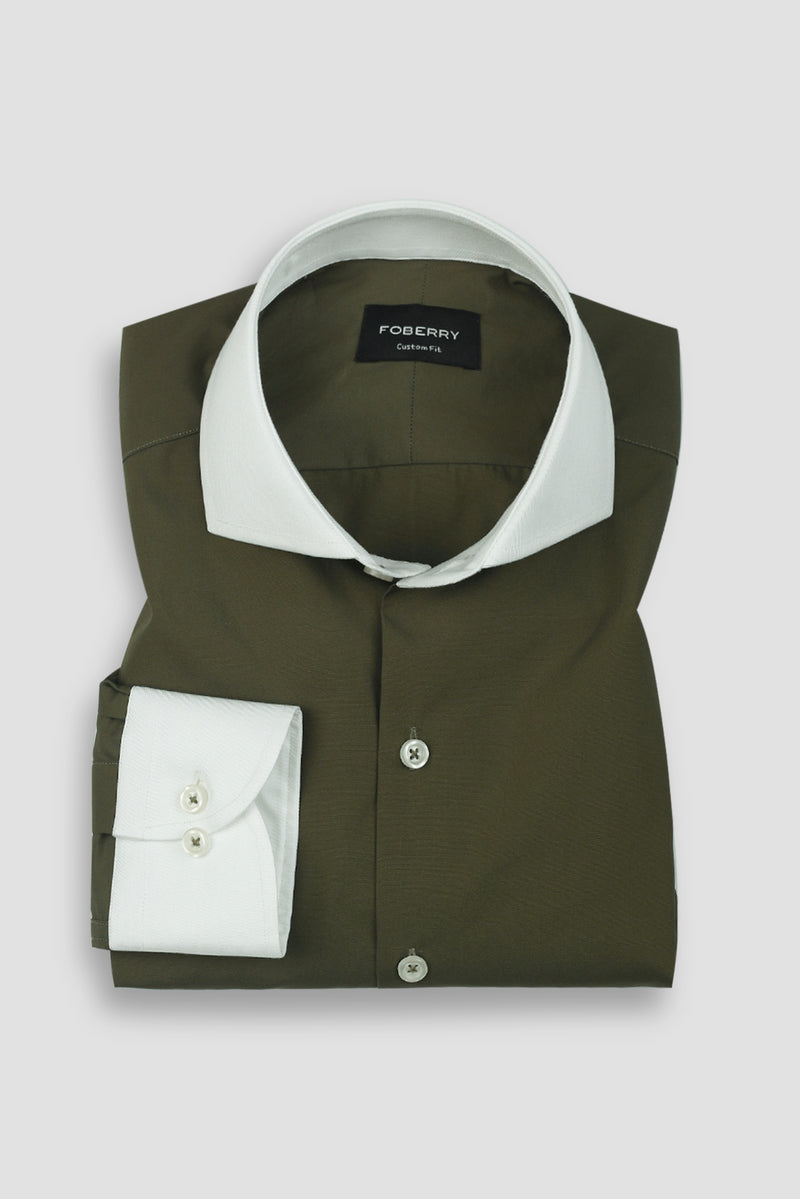 Light Army Green Egyptian Shirt