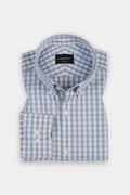 Sky Blue Buffalo Check Shirt