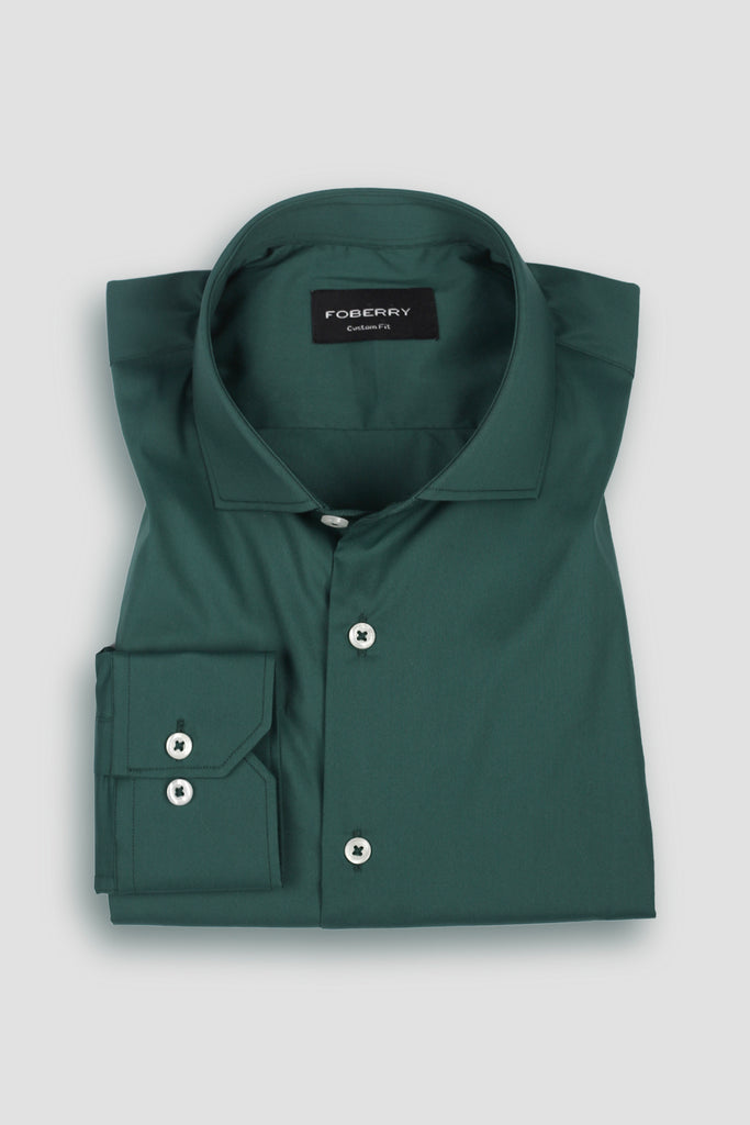Dark Green Performance Stretch Shirt