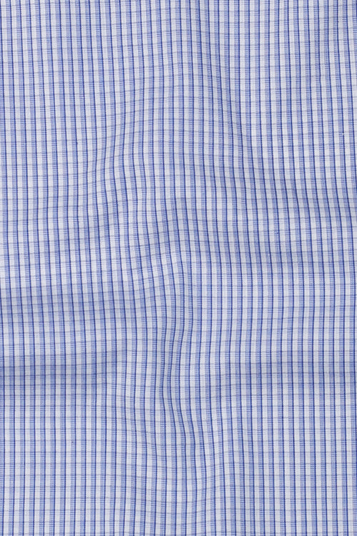 Azure Blue Plaid