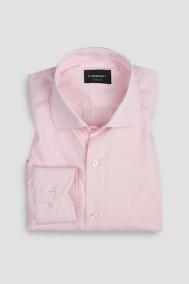 Egyptian Pink Poplin Twill Shirt