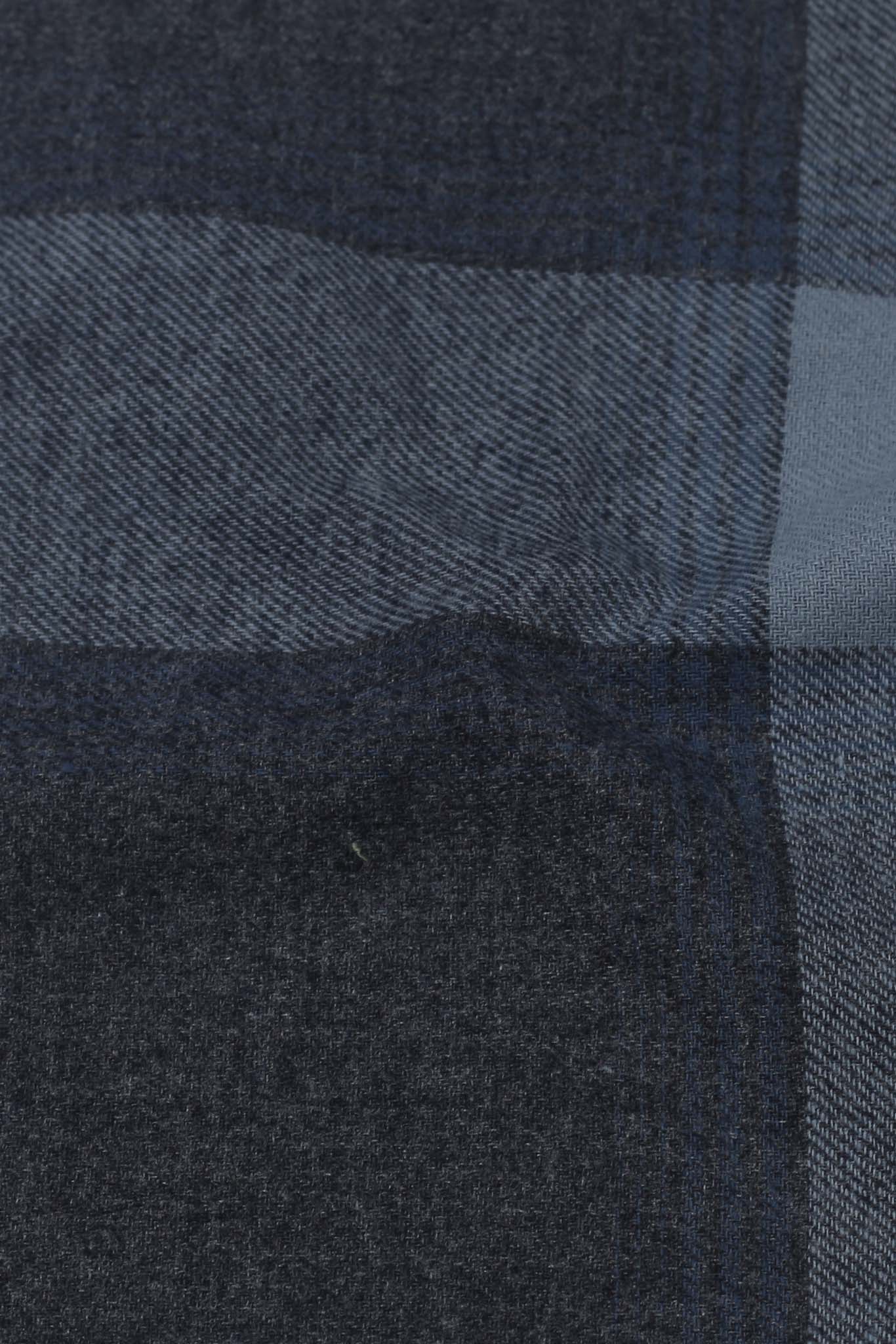 Spurce Blue Windowpane Winter Flannel