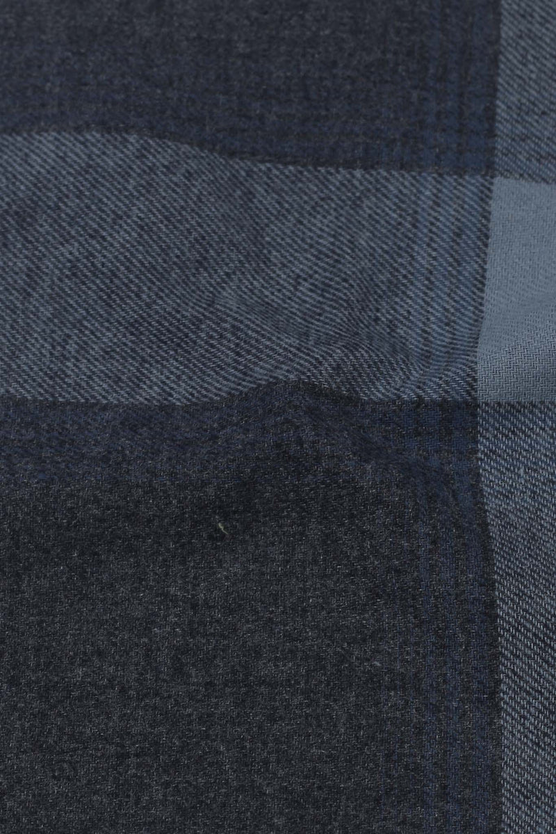 Spurce Blue Windowpane Winter Flannel
