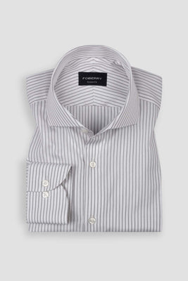 Black Egyptian Pinstripe Shirt