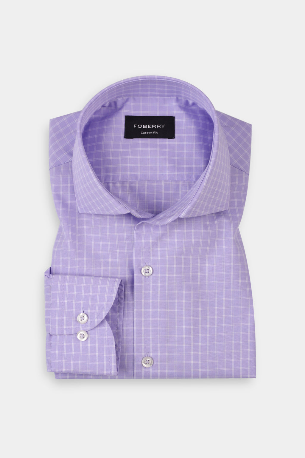 Lilac Grid Shirt