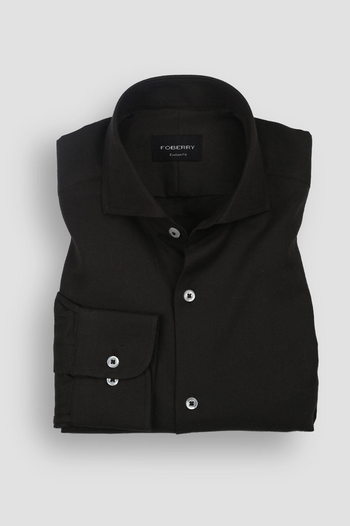 Olive Brown Winter Flannel Shirt