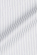 Pastel Grey Bankers Stripes