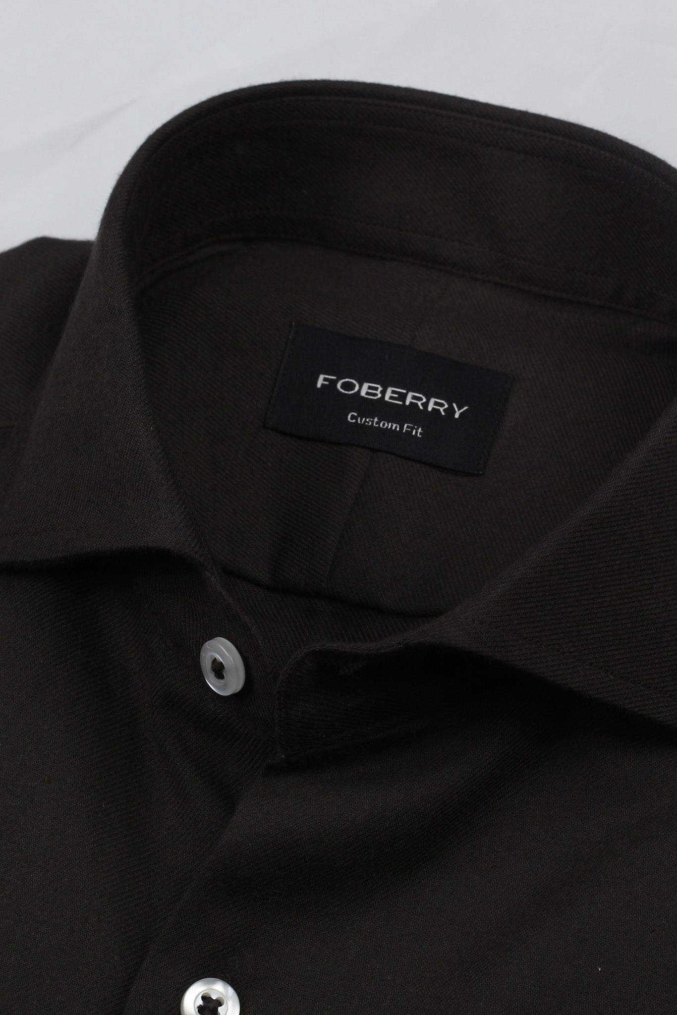Olive Brown Winter Flannel Shirt