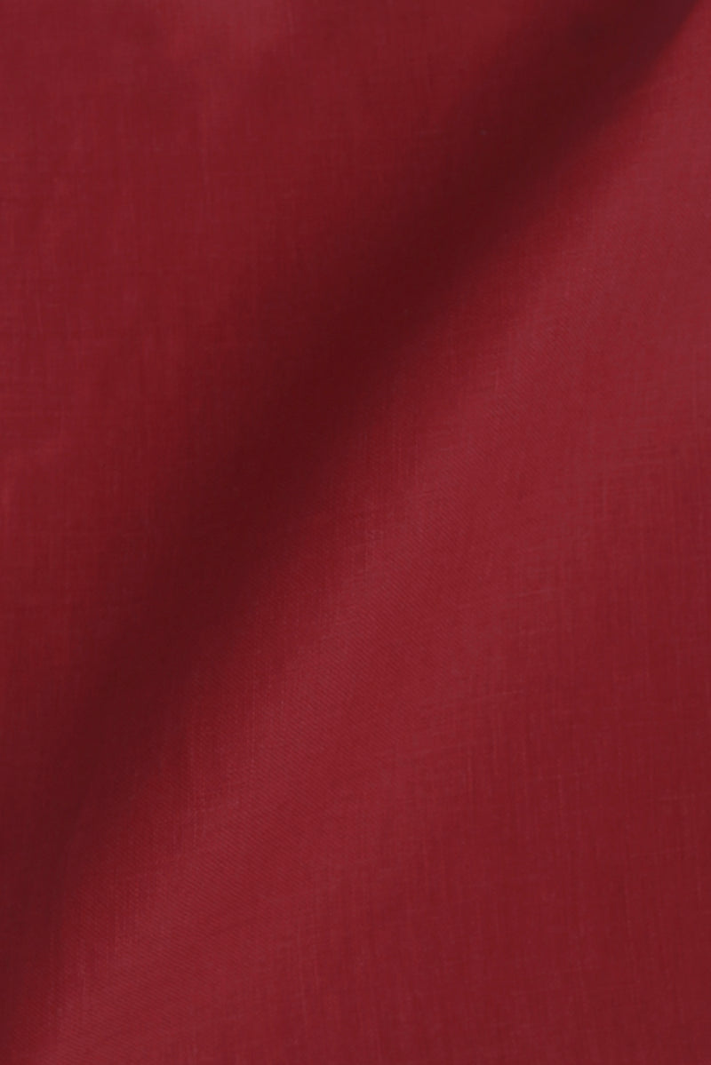 Dark Fuchsia Fine Italian Linen
