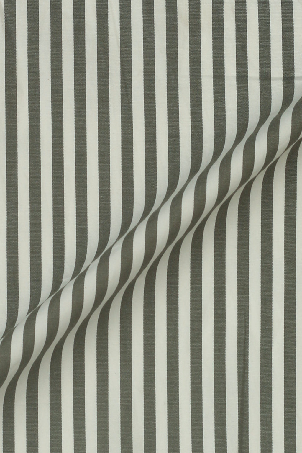 Olive Green Bengal Striped Shirt