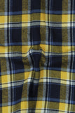 Aegon Blue Yellow Madras Winter Flannel
