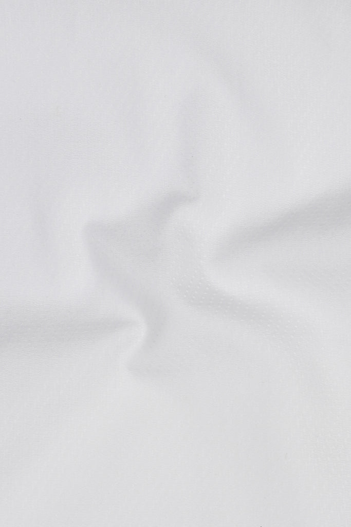 White Egyptian Diamond Patterned Shirt