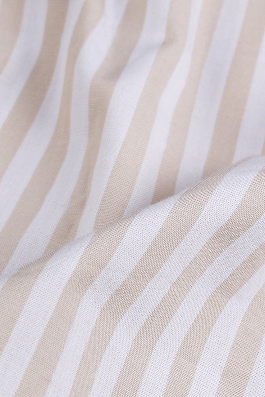 Tan Candy Stripes - Foberry Pakistan