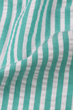 Green Seersucker Bangle Striped