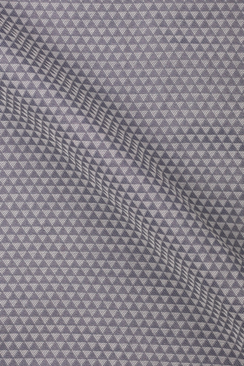 Triangle Grey Patterned - Foberry Pakistan