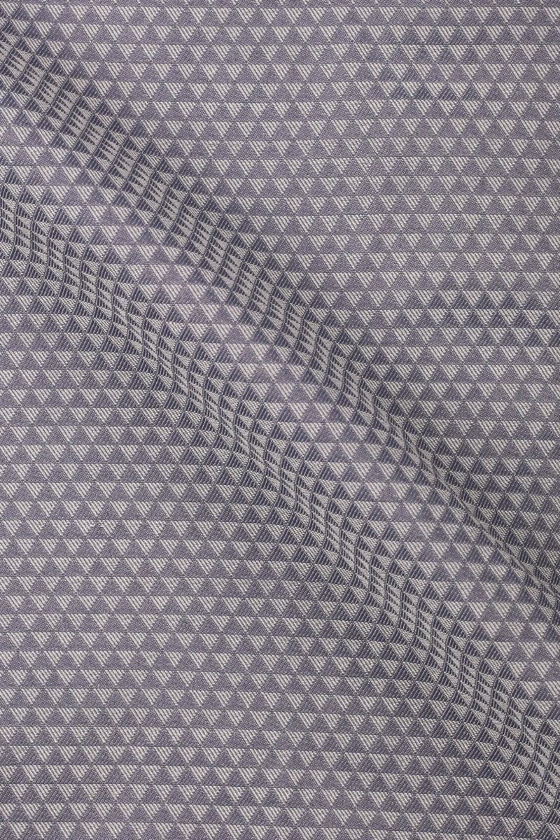 Triangle Grey Patterned - Foberry Pakistan