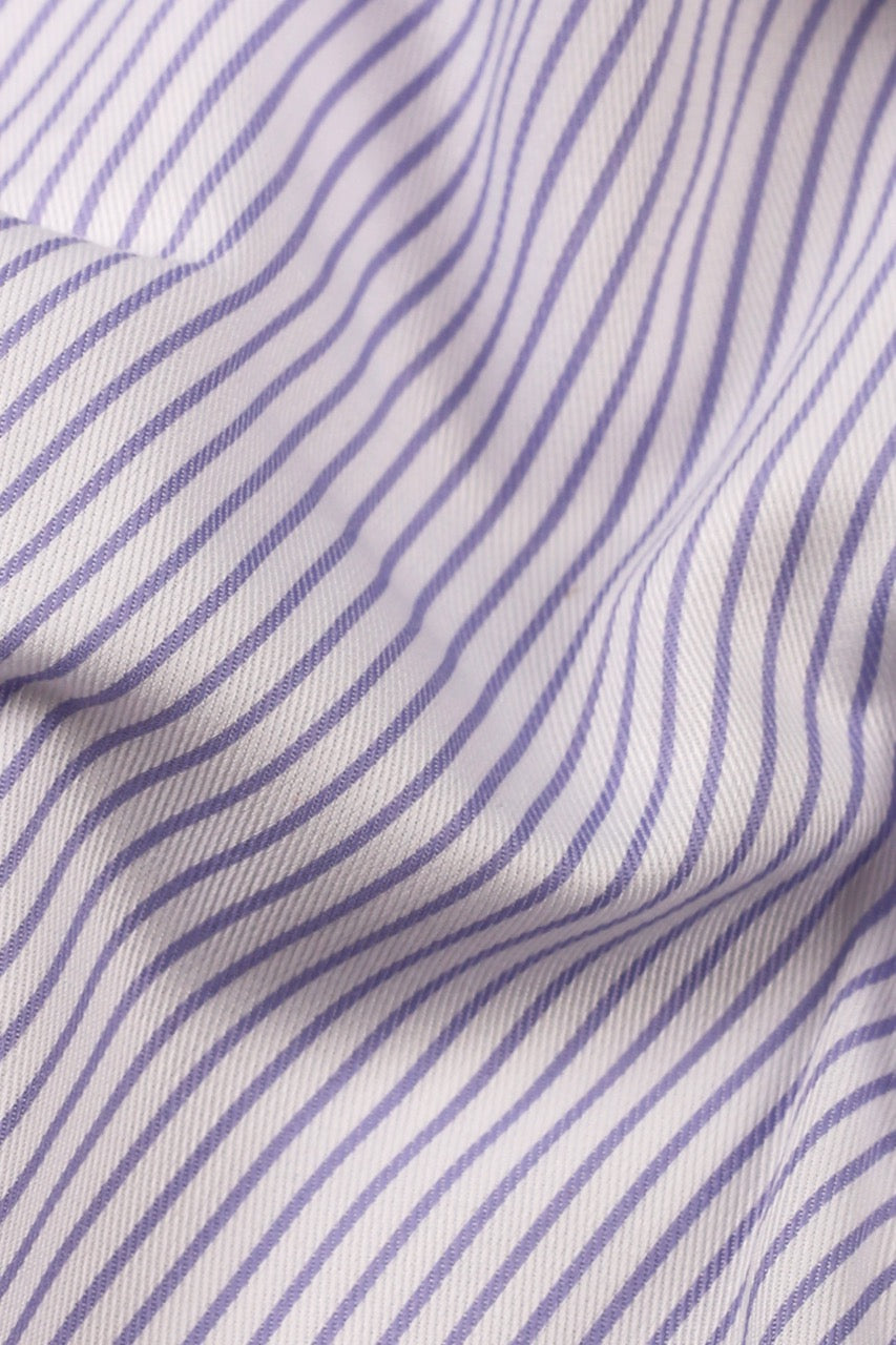 Lavender Pencil Striped - Foberry Pakistan