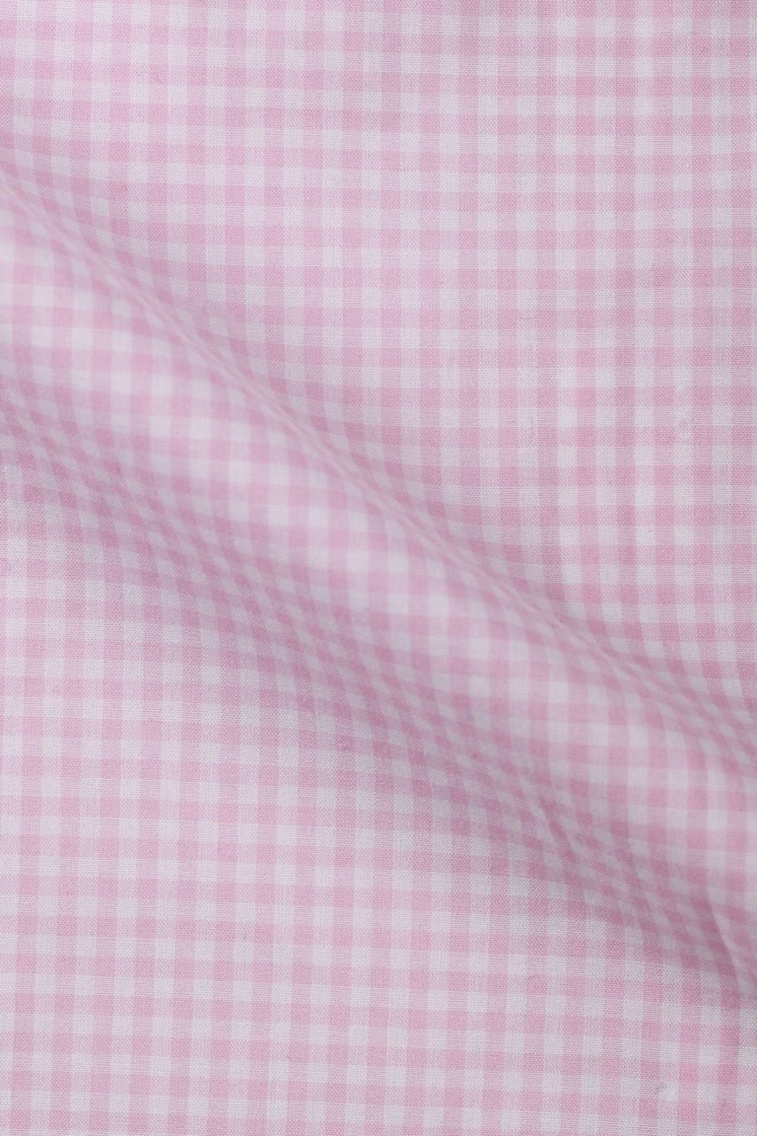 Soft Pink Gingham - Foberry Pakistan