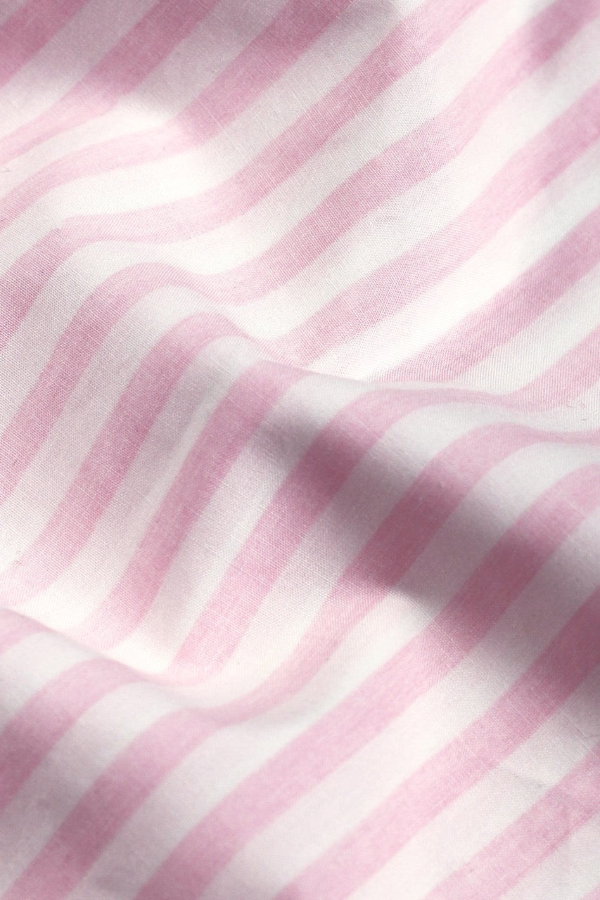 Fresh Bold Pink Striped shirt - Foberry Pakistan