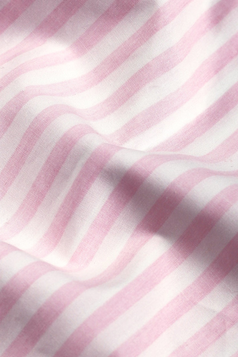 Fresh Bold Pink Striped shirt - Foberry Pakistan