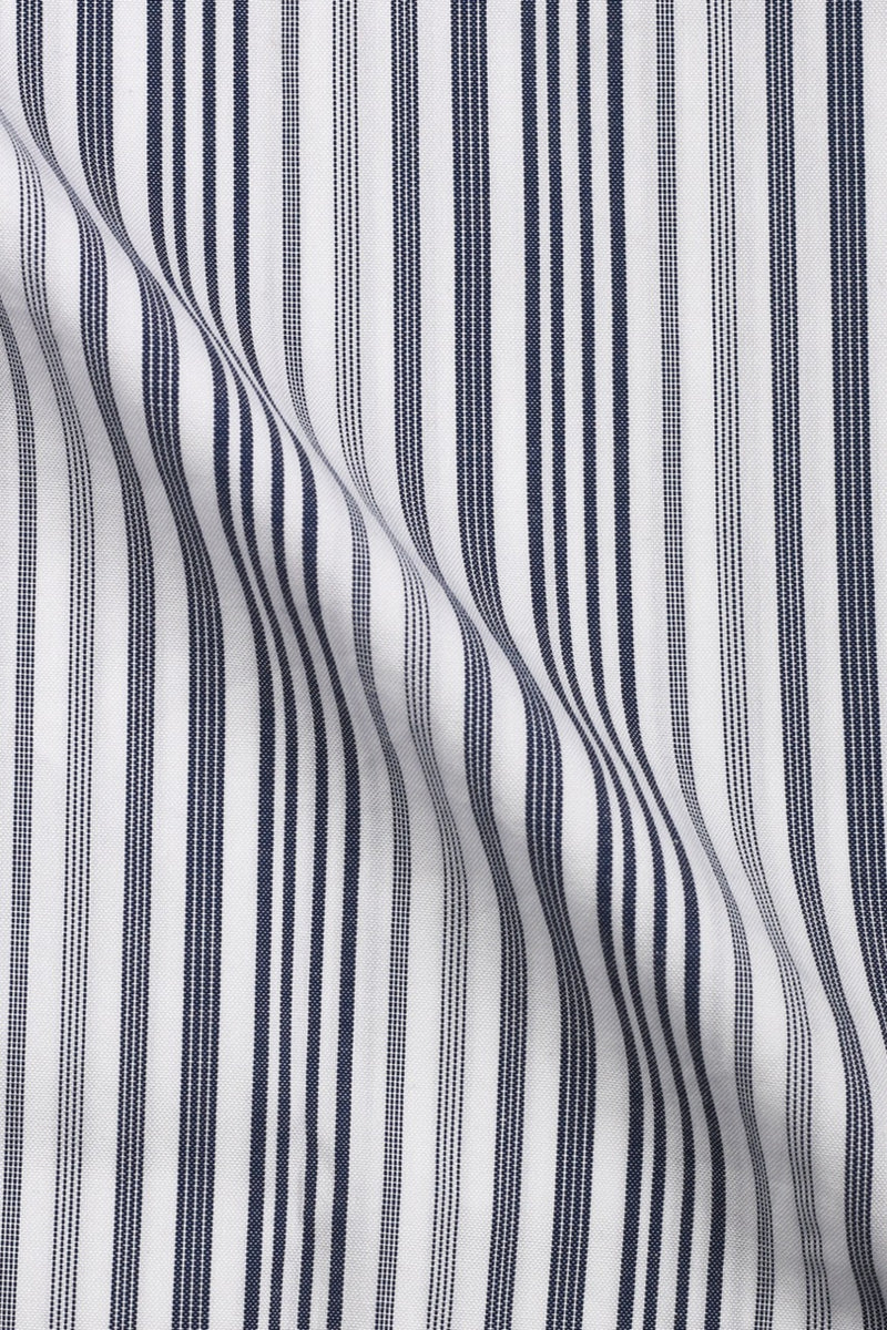 Multi Grey Stripes Shirt - Foberry Pakistan