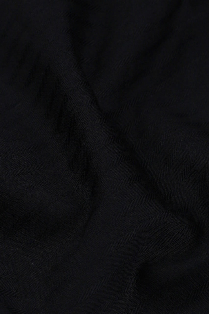 Black Twill Striped Shirt - Foberry Pakistan