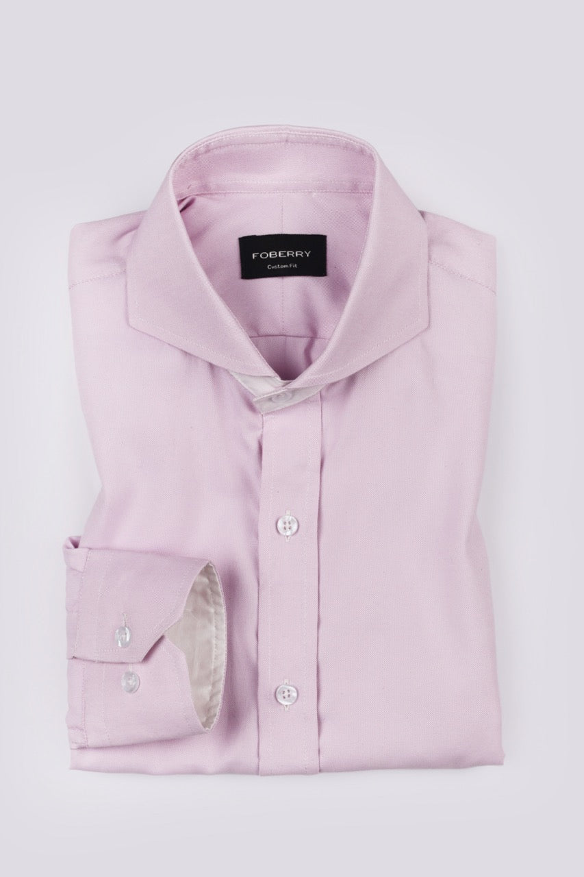 Lilac Royal Oxford Shirt - Foberry Pakistan