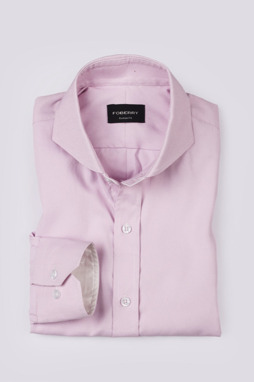 Lilac Royal Oxford Shirt - Foberry Pakistan
