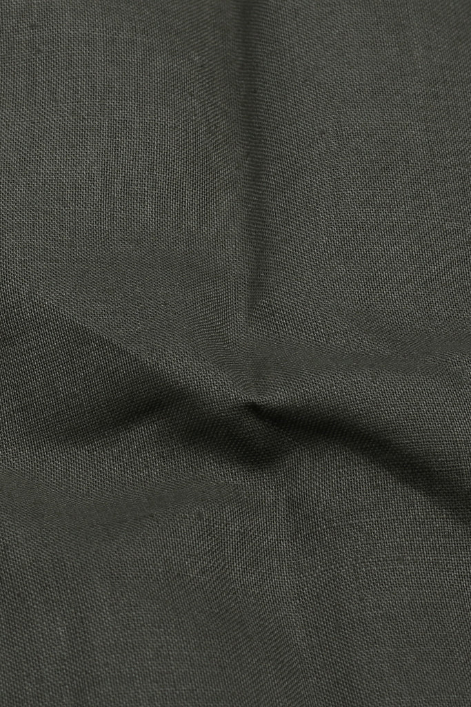 Silky Green Stretchable Linen Shirt